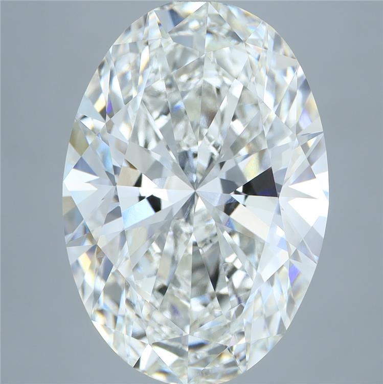 8.05 Carat Oval Shaped, Ideal Cut, G Color, VVS2 Clarity, IGI Certified Lab Grown Diamond