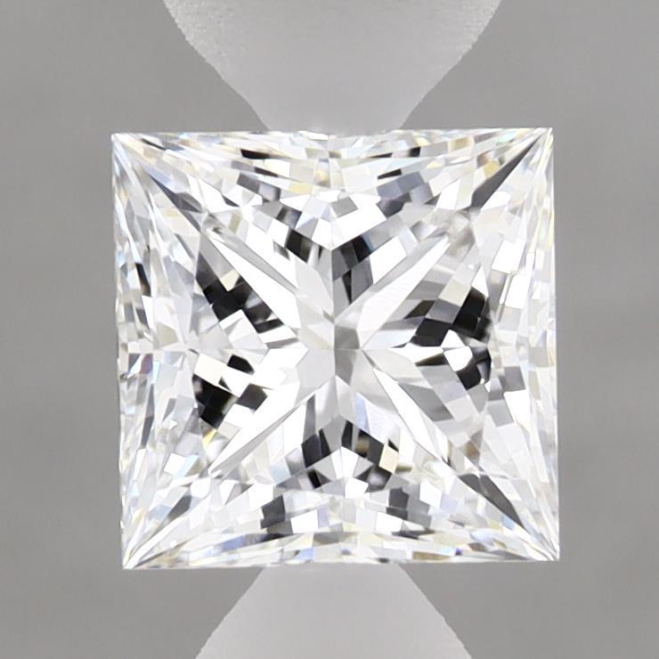 1.49 Carat Princess Shaped, Ideal Cut, E Color, VVS2 Clarity, IGI Certified Lab Grown Diamond