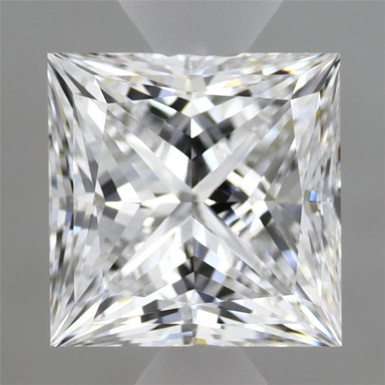 1.99 Carat Princess Shaped, Ideal Cut, D Color, VVS1 Clarity, IGI Certified Lab Grown Diamond