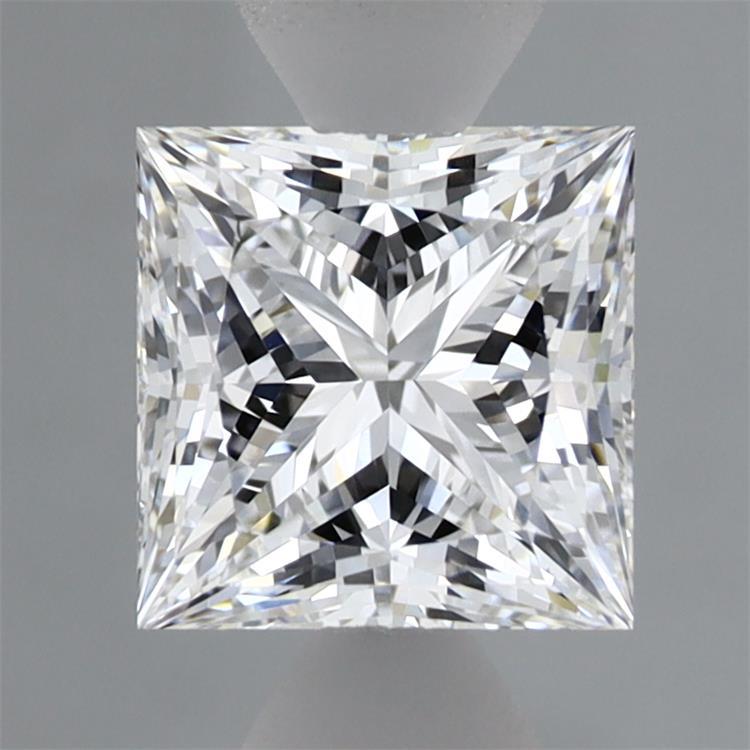 1.54 Carat Princess Shaped, Ideal Cut, D Color, VVS1 Clarity, IGI Certified Lab Grown Diamond