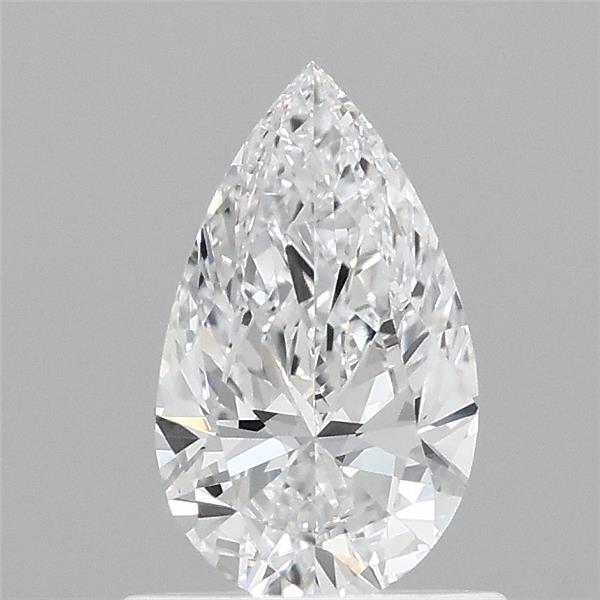 0.73 Carat Pear Shaped, Ideal Cut, D Color, VVS2 Clarity, IGI Certified Lab Grown Diamond