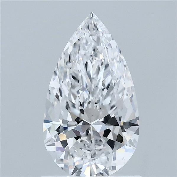 1.06 Carat Pear Shaped, Ideal Cut, D Color, VS1 Clarity, IGI Certified Lab Grown Diamond
