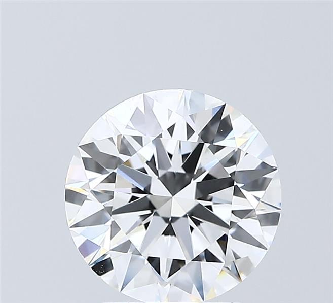 2.05 Carat Round Shaped, Ideal Cut, D Color, VVS2 Clarity, IGI Certified Lab Grown Diamond