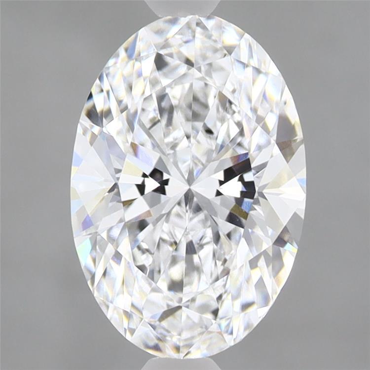 2.02 Carat Oval Shaped, Ideal Cut, D Color, VVS2 Clarity, IGI Certified Lab Grown Diamond