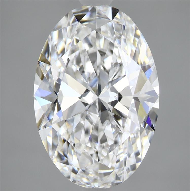 3.19 Carat Oval Shaped, Ideal Cut, E Color, VVS2 Clarity, IGI Certified Lab Grown Diamond