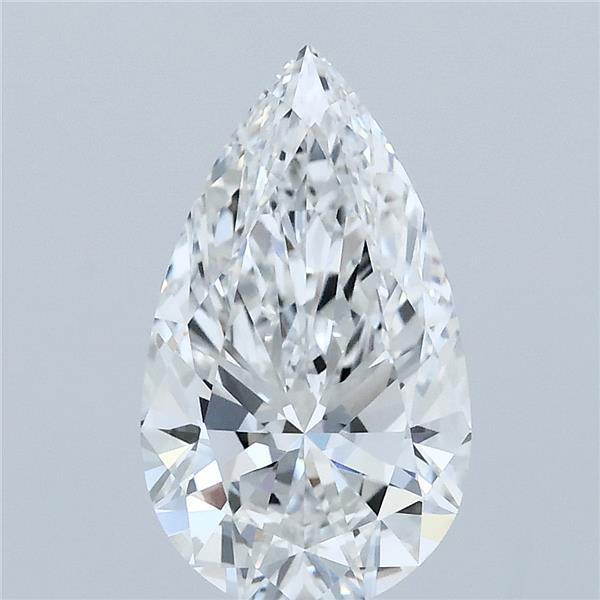 2.20 Carat Pear Shaped, Ideal Cut, F Color, VVS2 Clarity, IGI Certified Lab Grown Diamond