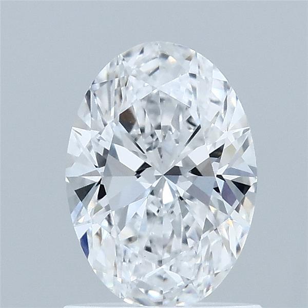 1.03 Carat Oval Shaped, Ideal Cut, D Color, VVS2 Clarity, IGI Certified Lab Grown Diamond