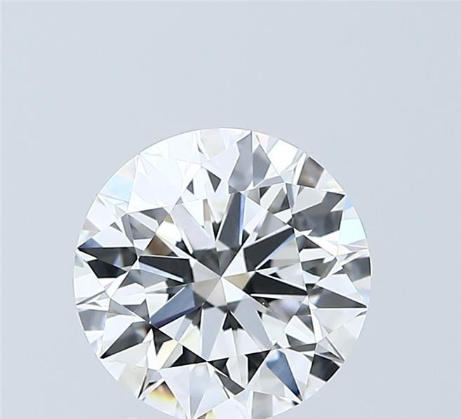 2.01 Carat Round Shaped, Ideal Cut, D Color, VVS2 Clarity, IGI Certified Lab Grown Diamond