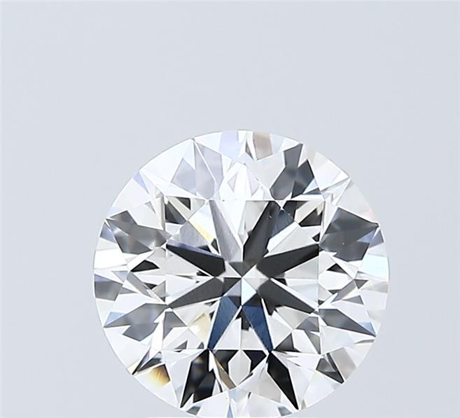 2.00 Carat Round Shaped, Excellent Cut, F Color, VVS2 Clarity, IGI Certified Lab Grown Diamond