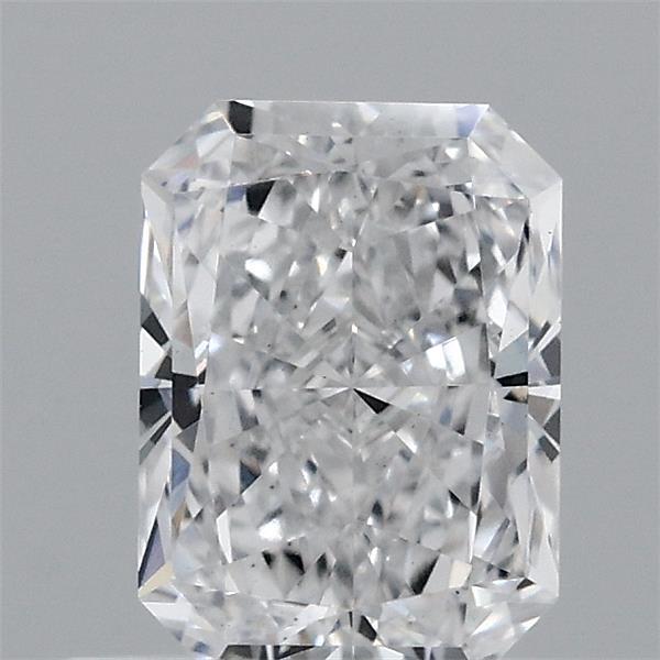 0.68 Carat Radiant Shaped, Excellent Cut, D Color, VS1 Clarity, IGI Certified Lab Grown Diamond