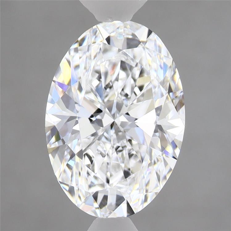 2.09 Carat Oval Shaped, Ideal Cut, D Color, VVS2 Clarity, IGI Certified Lab Grown Diamond
