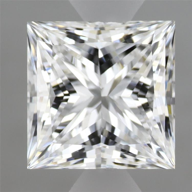 2.07 Carat Princess Shaped, Ideal Cut, D Color, VVS1 Clarity, IGI Certified Lab Grown Diamond