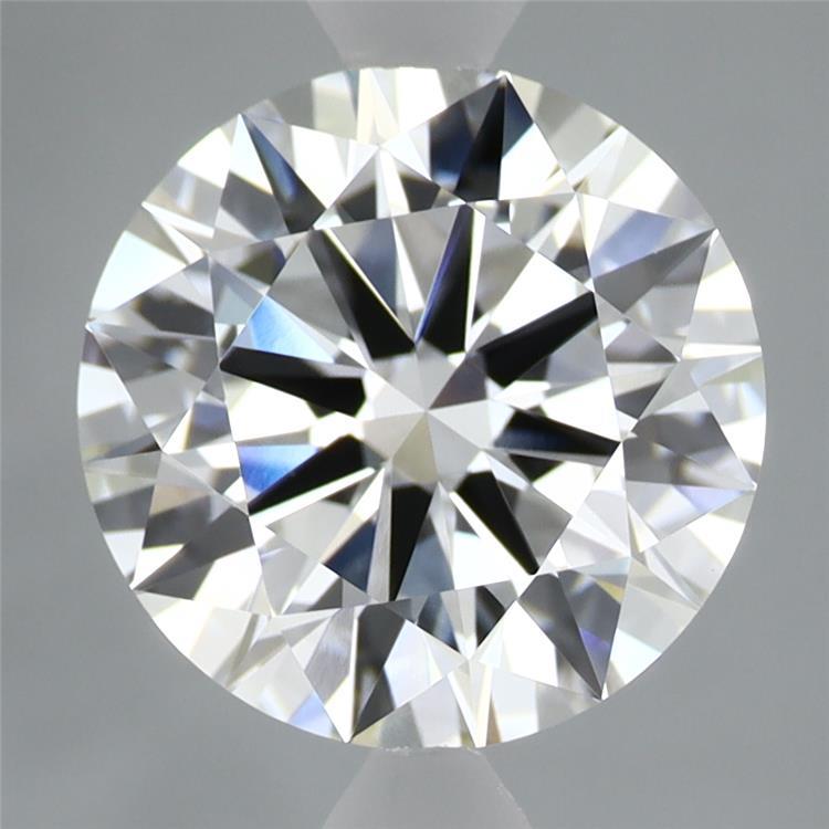 3.03 Carat Round Shaped, Ideal Cut, E Color, VVS2 Clarity, IGI Certified Lab Grown Diamond