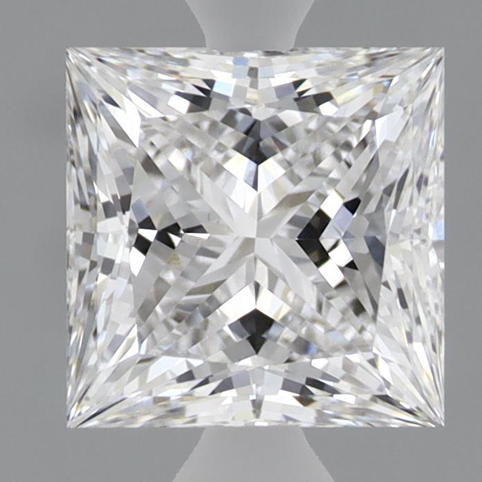 1.53 Carat Princess Shaped, Ideal Cut, D Color, VVS2 Clarity, IGI Certified Lab Grown Diamond