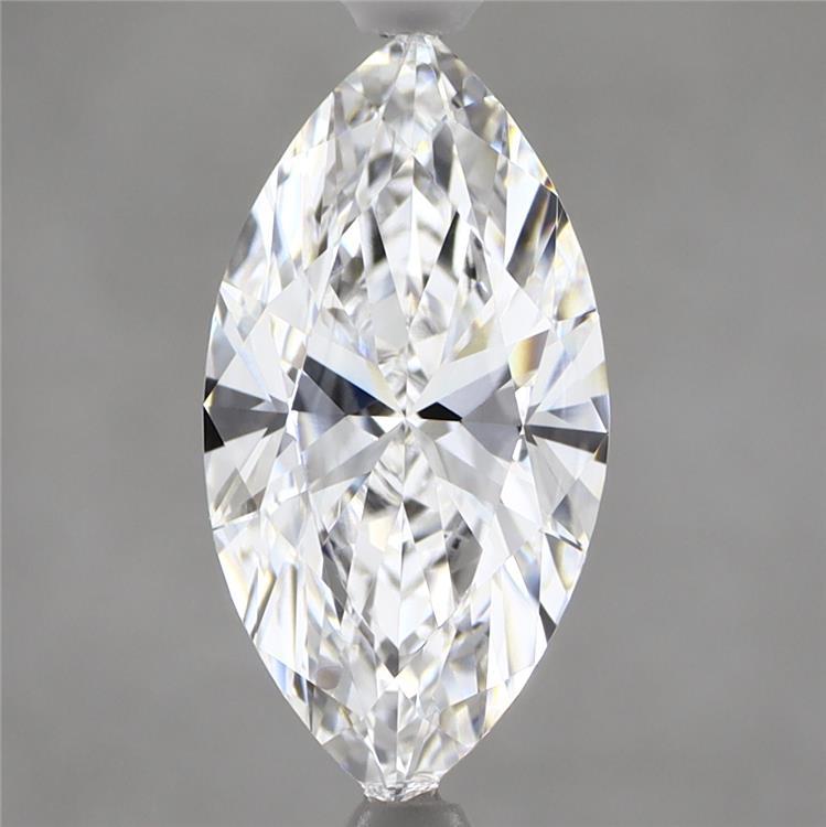 2.03 Carat Marquise Shaped, Ideal Cut, D Color, VVS1 Clarity, IGI Certified Lab Grown Diamond