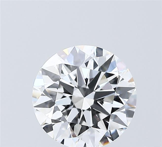 2.03 Carat Round Shaped, Ideal Cut, D Color, VS1 Clarity, IGI Certified Lab Grown Diamond
