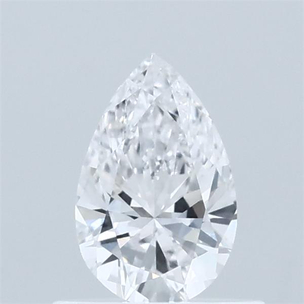 0.52 Carat Pear Shaped, Ideal Cut, D Color, VVS2 Clarity, IGI Certified Lab Grown Diamond