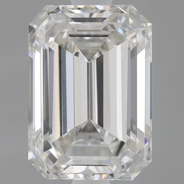 1.06 Carat Emerald Shaped, Ideal Cut, G Color, VVS1 Clarity, IGI Certified Lab Grown Diamond