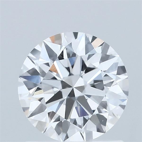 1.08 Carat Round Shaped, Ideal Cut, D Color, VVS2 Clarity, IGI Certified Lab Grown Diamond