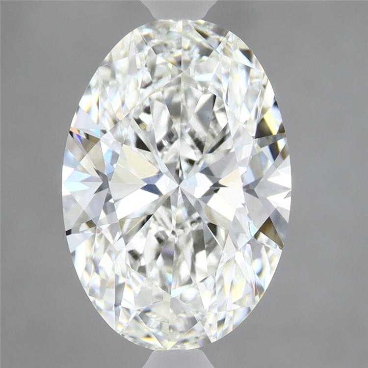 2.95 Carat Oval Shaped, Ideal Cut, F Color, VS1 Clarity, IGI Certified Lab Grown Diamond