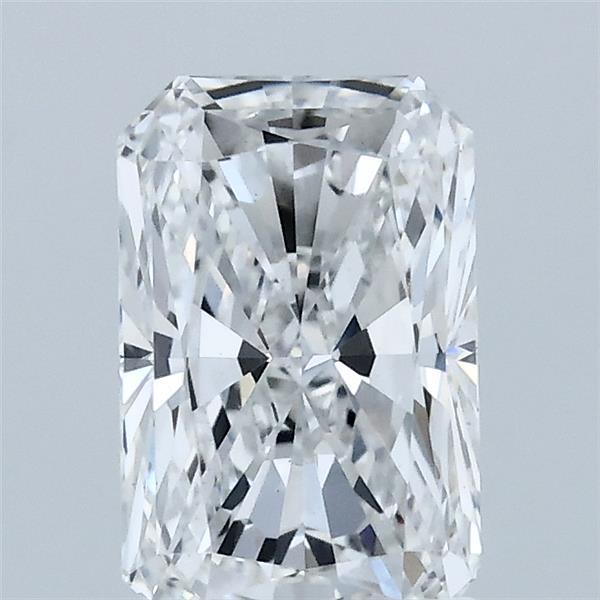 1.53 Carat Radiant Shaped, Excellent Cut, E Color, VS1 Clarity, IGI Certified Lab Grown Diamond