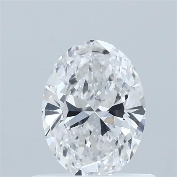 0.61 Carat Oval Shaped, Ideal Cut, D Color, VVS2 Clarity, IGI Certified Lab Grown Diamond