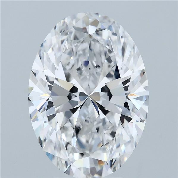 5.08 Carat Oval Shaped, Ideal Cut, D Color, VS1 Clarity, IGI Certified Lab Grown Diamond