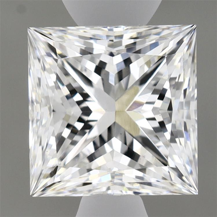 1.51 Carat Princess Shaped, Excellent Cut, D Color, VS1 Clarity, IGI Certified Lab Grown Diamond