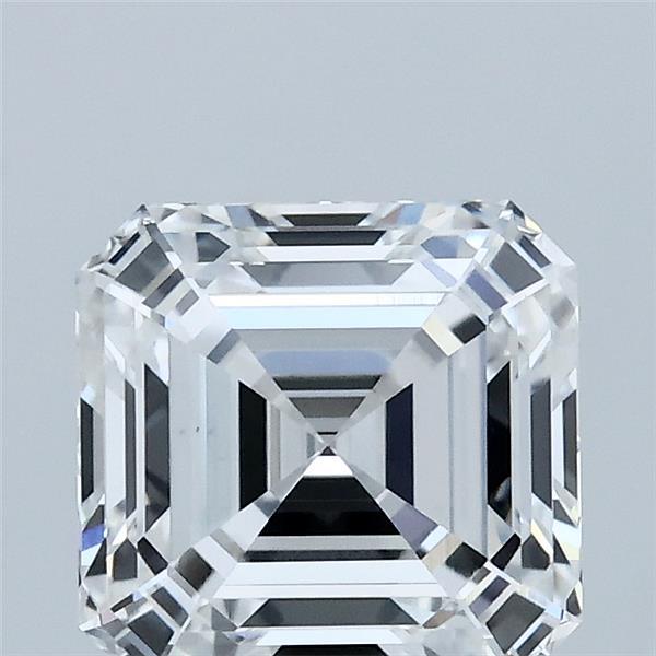 2.01 Carat Asscher Shaped, Ideal Cut, E Color, VS1 Clarity, IGI Certified Lab Grown Diamond