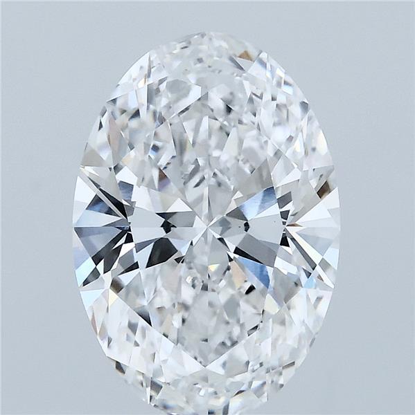 3.10 Carat Oval Shaped, Ideal Cut, D Color, VVS2 Clarity, IGI Certified Lab Grown Diamond