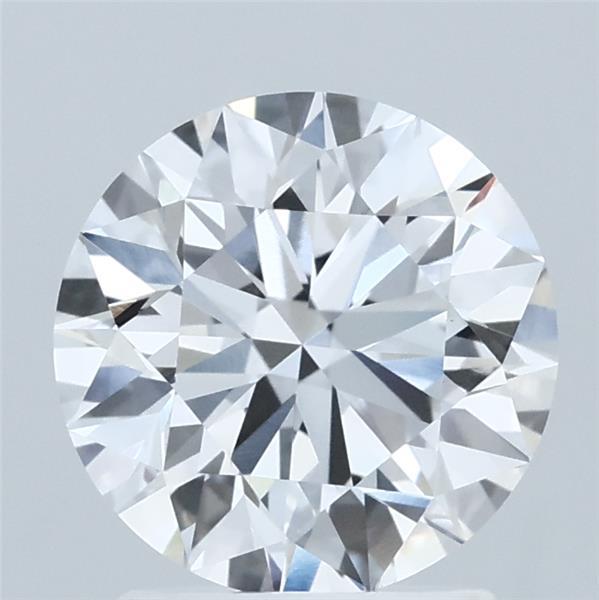 2.00 Carat Round Shaped, Ideal Cut, E Color, VVS2 Clarity, IGI Certified Lab Grown Diamond