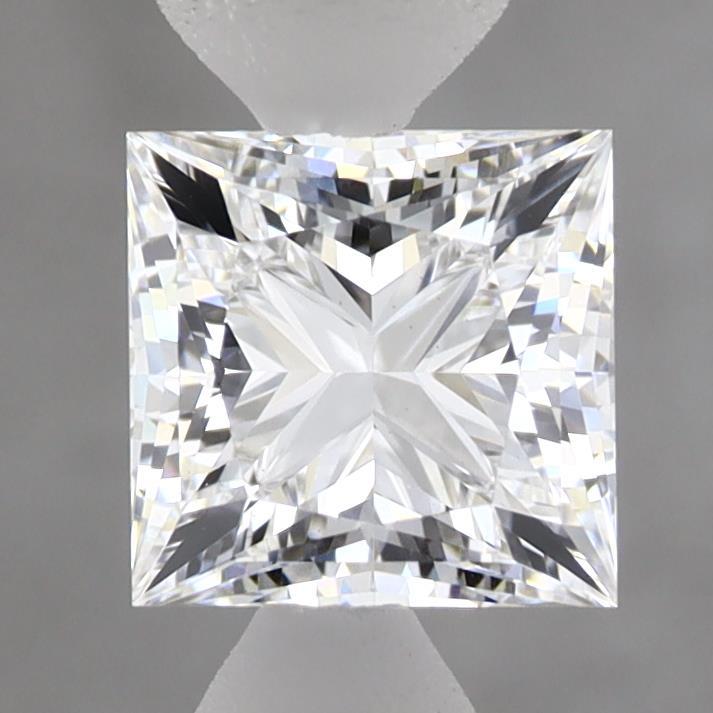 1.46 Carat Princess Shaped, Excellent Cut, D Color, VS1 Clarity, IGI Certified Lab Grown Diamond