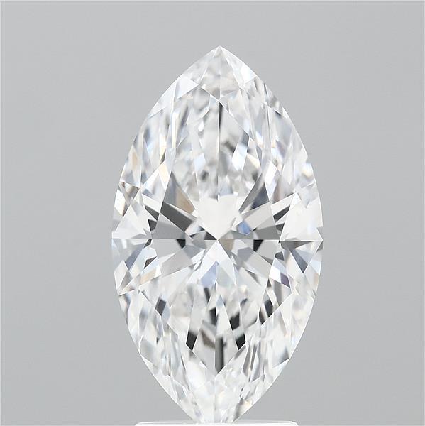 3.07 Carat Marquise Shaped, Ideal Cut, E Color, VVS1 Clarity, IGI Certified Lab Grown Diamond