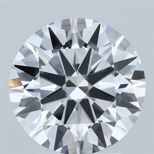 3.01 Carat Round Shaped, Excellent Cut, E Color, VS1 Clarity, IGI Certified Lab Grown Diamond