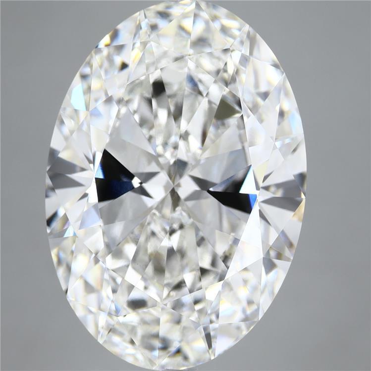 13.99 Carat Oval Shaped, Ideal Cut, E Color, VVS2 Clarity, IGI Certified Lab Grown Diamond