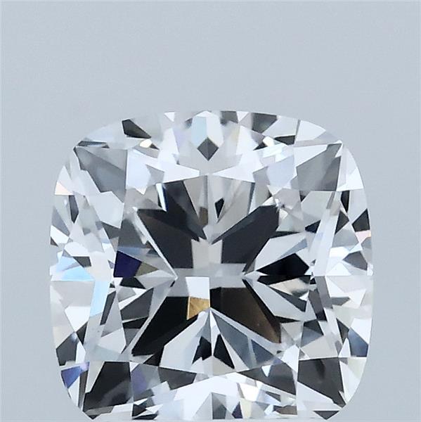 2.09 Carat Cushion Shaped, Ideal Cut, D Color, VVS2 Clarity, IGI Certified Lab Grown Diamond