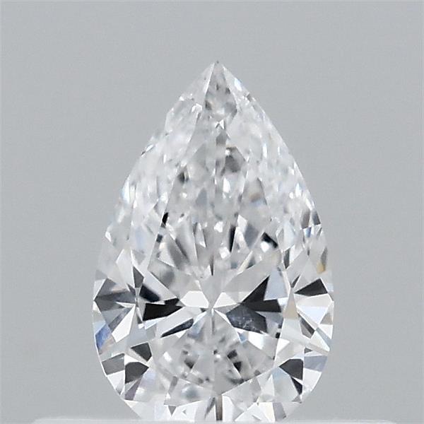 0.32 Carat Pear Shaped, Ideal Cut, D Color, VVS2 Clarity, IGI Certified Lab Grown Diamond