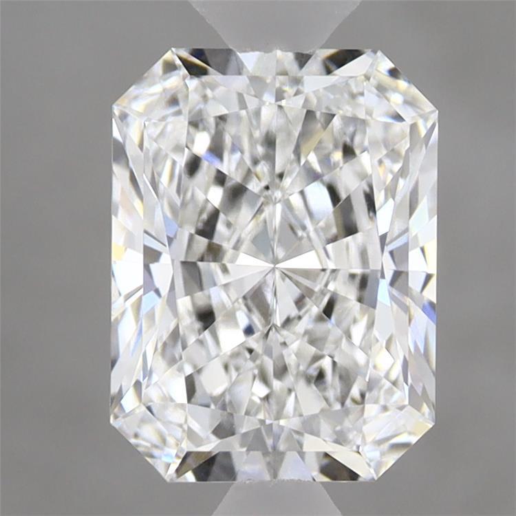 2.09 Carat Radiant Shaped, Ideal Cut, D Color, VVS2 Clarity, IGI Certified Lab Grown Diamond
