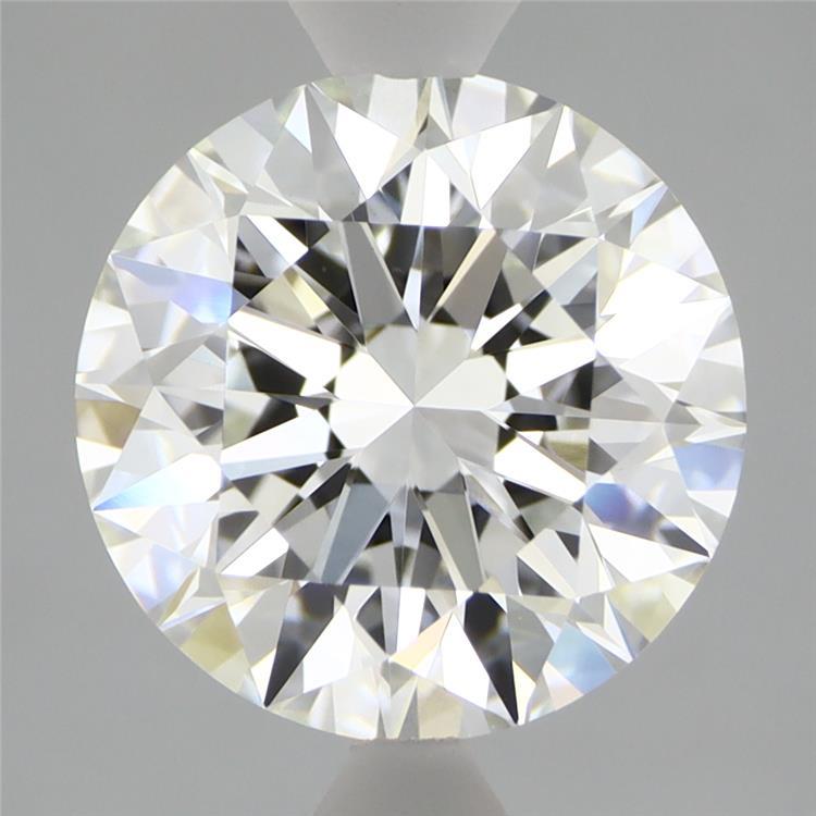 3.01 Carat Round Shaped, Excellent Cut, F Color, VVS2 Clarity, IGI Certified Lab Grown Diamond