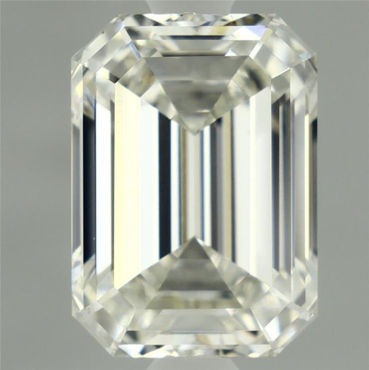 1.91 Carat Emerald Shaped, Ideal Cut, H Color, VS1 Clarity, IGI Certified Lab Grown Diamond