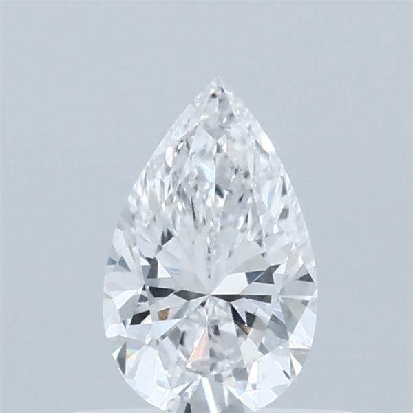 0.50 Carat Pear Shaped, Excellent Cut, D Color, VVS2 Clarity, IGI Certified Lab Grown Diamond