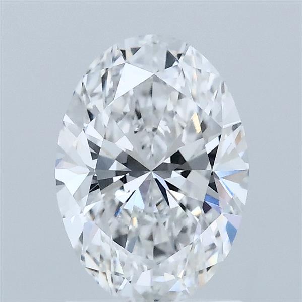 1.36 Carat Oval Shaped, Ideal Cut, D Color, VVS1 Clarity, IGI Certified Lab Grown Diamond