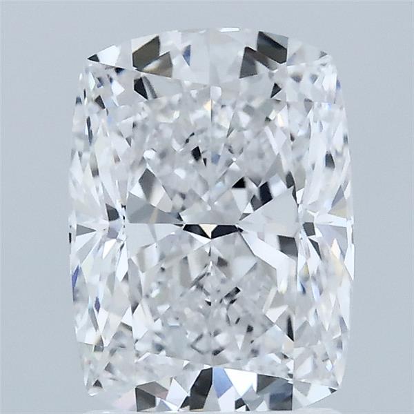 2.02 Carat Cushion Shaped, Ideal Cut, D Color, VVS2 Clarity, IGI Certified Lab Grown Diamond