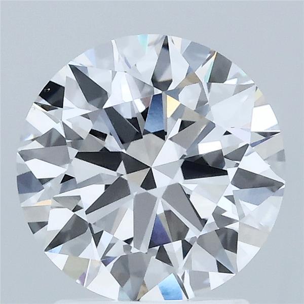 2.09 Carat Round Shaped, Ideal Cut, D Color, VVS2 Clarity, IGI Certified Lab Grown Diamond