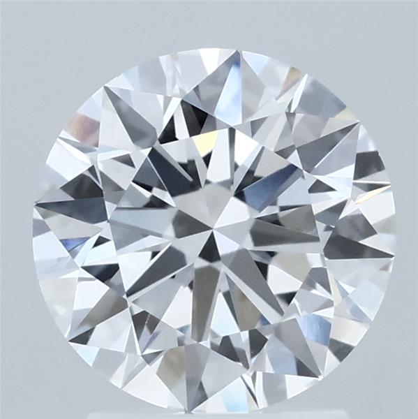 2.10 Carat Round Shaped, Ideal Cut, E Color, VVS2 Clarity, IGI Certified Lab Grown Diamond