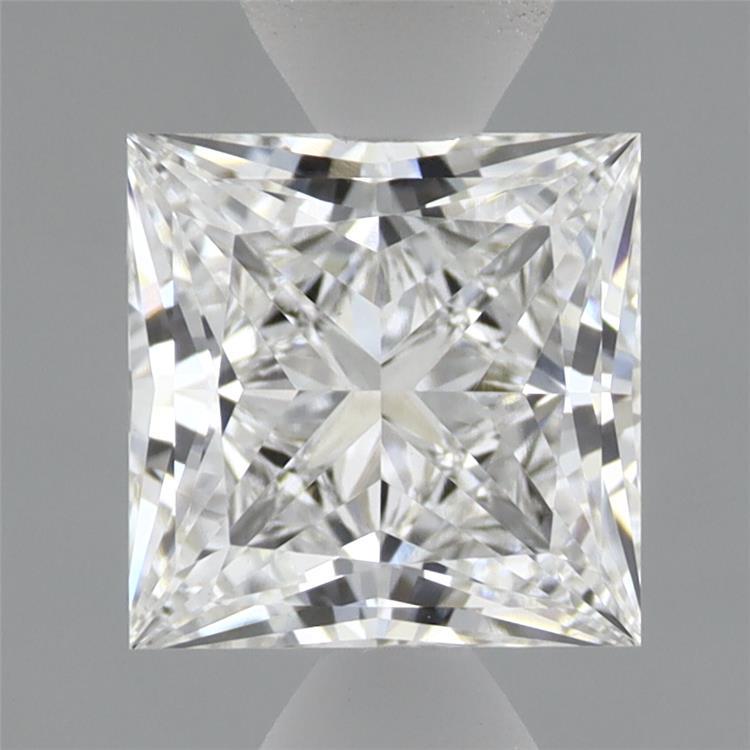 1.58 Carat Princess Shaped, Excellent Cut, D Color, VVS2 Clarity, IGI Certified Lab Grown Diamond