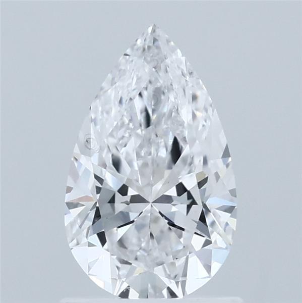 1.06 Carat Pear Shaped, Ideal Cut, D Color, VS2 Clarity, IGI Certified Lab Grown Diamond