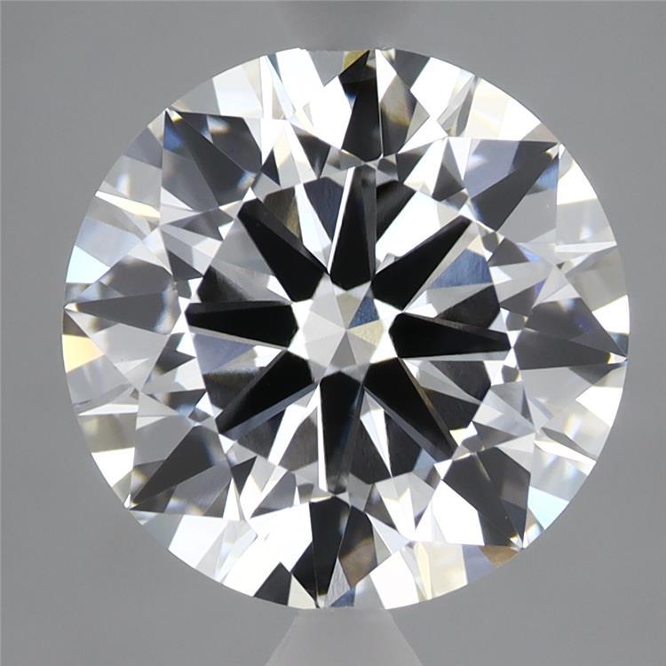 4.28 Carat Round Shaped, Excellent Cut, E Color, VVS2 Clarity, IGI Certified Lab Grown Diamond
