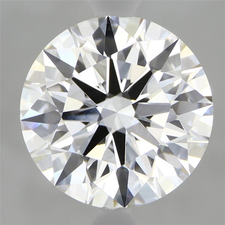 3.08 Carat Round Shaped, Ideal Cut, F Color, VVS2 Clarity, IGI Certified Lab Grown Diamond