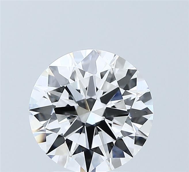 2.03 Carat Round Shaped, Ideal Cut, E Color, VVS2 Clarity, IGI Certified Lab Grown Diamond